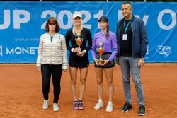 ZUBR CUP by OKsystem - poražené semifinalistky Monika Kilnarová, Dominika Šálková